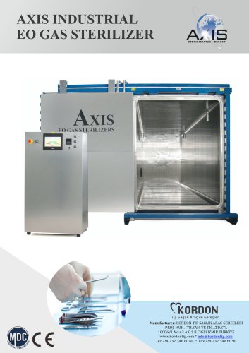 AXIS INDUSTRIAL EO GAS STERILIZER