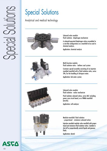 Solenoid Valves Special Solutions