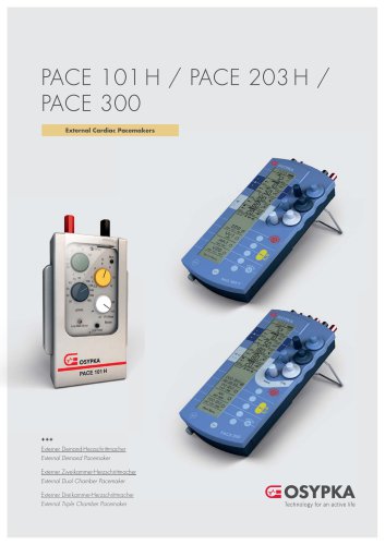 PACE 101 H / PACE 203 H / PACE 300