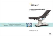 ET700,Universal operating table / electro-hydraulic / Trendelenburg / reverse Trendelenburg,TECHARTMED