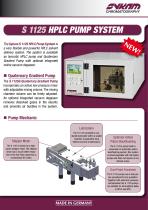 S 1125 HPLC Pump System