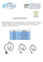 ESTETOSCÓPIO UNISON / DUOSON - 1