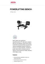 POWERLIFTING BENCH - 1