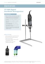 TT-30K Digital Handheld Homogenizer