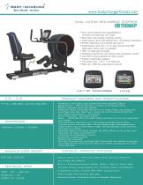 GB7008AP Recumbent Stepper Pro