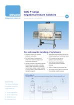 CDC F cytotoxic dispensing isolators