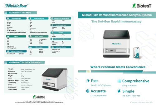 FluidicNow Active Microfluidic Immunology Platform