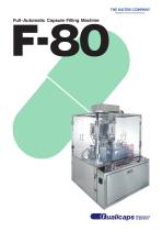 F-80 Fully-Automatic Capsule Filling Machine