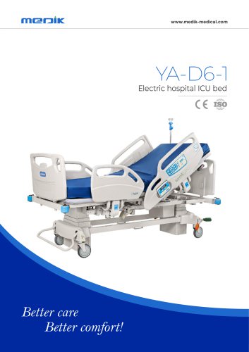 YA-D6-1 ICU Hospital Bed Brochure