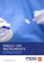 SINGLE-USE INSTRUMENTS CATALOGUE