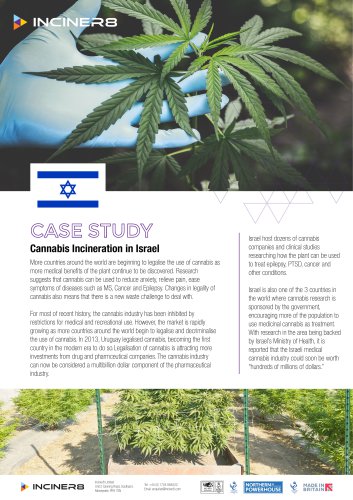 Cannabis Incinerators in Israel