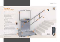 Plataforma salvaescaleras PLG7 y PLK8-3