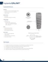 GALAXY Implantes de conexión cónica - 12