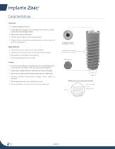 ZINIC Implantes de conexión hexagonal interna - 12