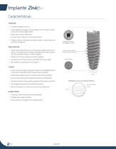 ZINIC-MT Implantes cónicos de conexión hexagonal interna - 12