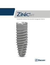 ZINIC-MT Implantes cónicos de conexión hexagonal interna - 1