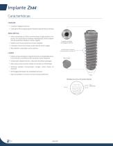 ZM4 Implantes de conexión hexagonal externa - 12