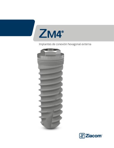 ZM4 Implantes de conexión hexagonal externa