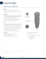 ZM4-MT Implantes cónicos de conexión hexagonal externa - 12