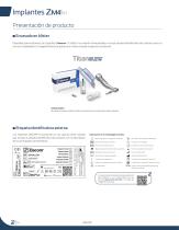 ZM4-MT Implantes cónicos de conexión hexagonal externa - 16