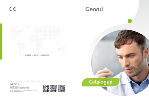 Genrui Product Catalogue