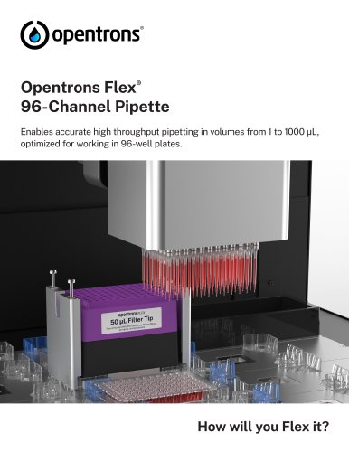 Opentrons Flex&reg; 96-Channel Pipette