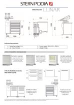 Lunar podiatry unit - technical sheet