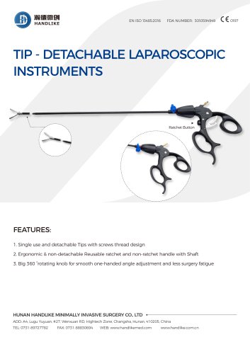 TIP - DETACHABLE LAPAROSCOPIC INSTRUMENTS