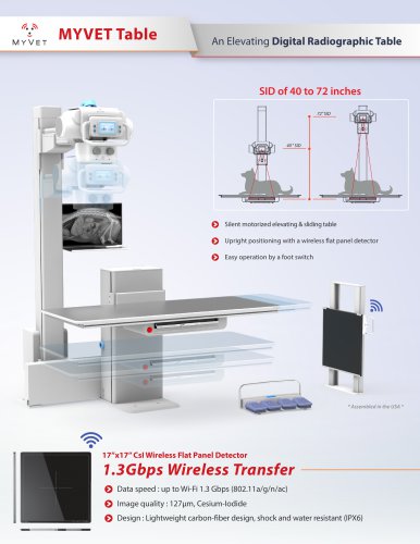 MyVet Table Catalogue