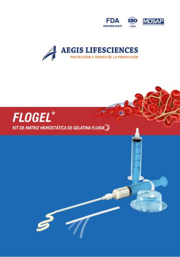 FLOGEL® - Matriz hemostática de gelatina fluida