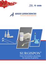 SURGISPON® - Polvo hemostático absorbible de esponja de gelatina 