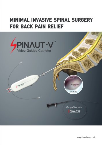 Spinaut-V Video guided catheter