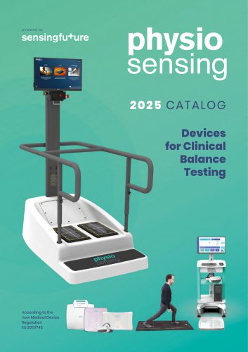 2025 Catalogue PhysioSensing Balance