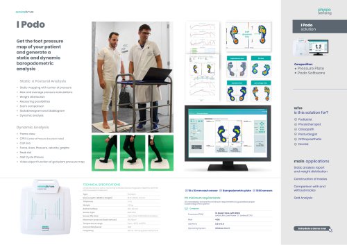 PhysioSensing- PODO