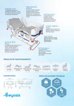 Cama de Hospital para Cuidados Intensivos con 4 Motores-3