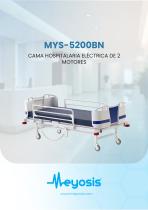 Cama de Hospital Eléctrica de 2 Motores-1