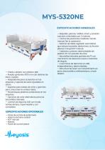 Cama de Hospital Eléctrica de 3 Motores-2