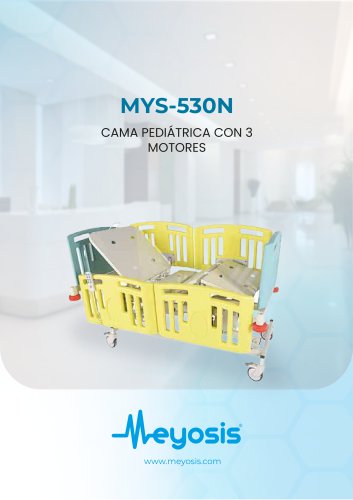 Cama Hospitalaria Pedi&aacute;trica con 3 Motores