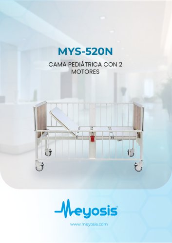  CAMA HOSPITALARIA PEDI&Aacute;TRICA CON MOTOR