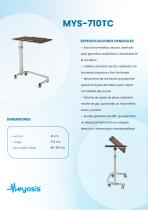 Mesa de comedor con superficie compacta (mecanismo de inclinación)-2