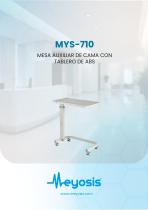  Mesa de comedor con tapa de ABS