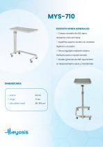  Mesa de comedor con tapa de ABS-2