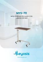 Mesa de comedor con tapa de MDF