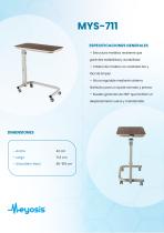 Mesa de comedor con tapa de MDF-2