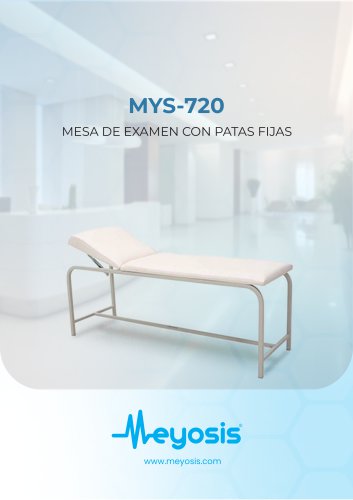 Mesa de exploraci&oacute;n con patas fijas