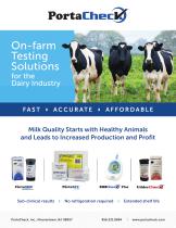 On-farm testing solutions