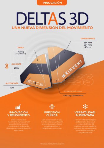 One pager Deltas 3D Spanish