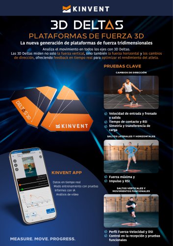 One pager Deltas 3D Spanish