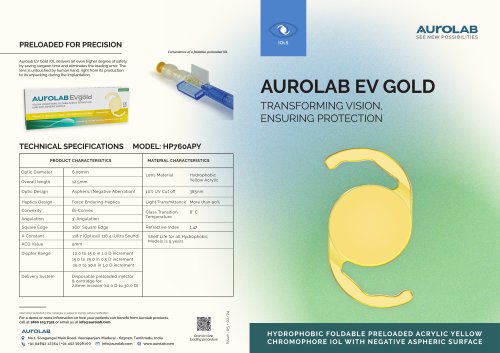 Aurolab Ev gold