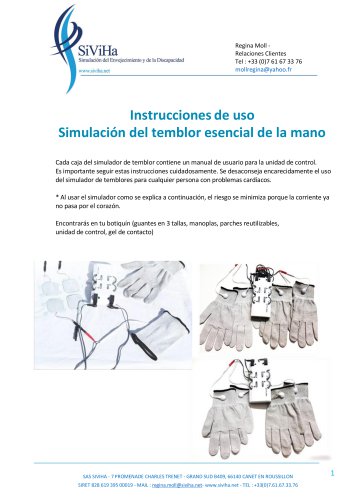 SIMULACI&Oacute;N DEL TEMBLOR ESENCIAL DE LA MANO SIVIHA